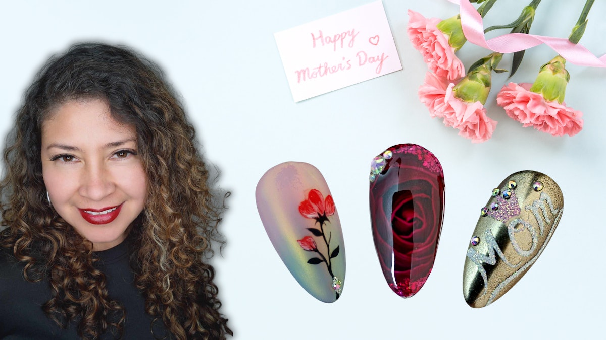 3 Gorgeous Mother's Day Nail Tutorials