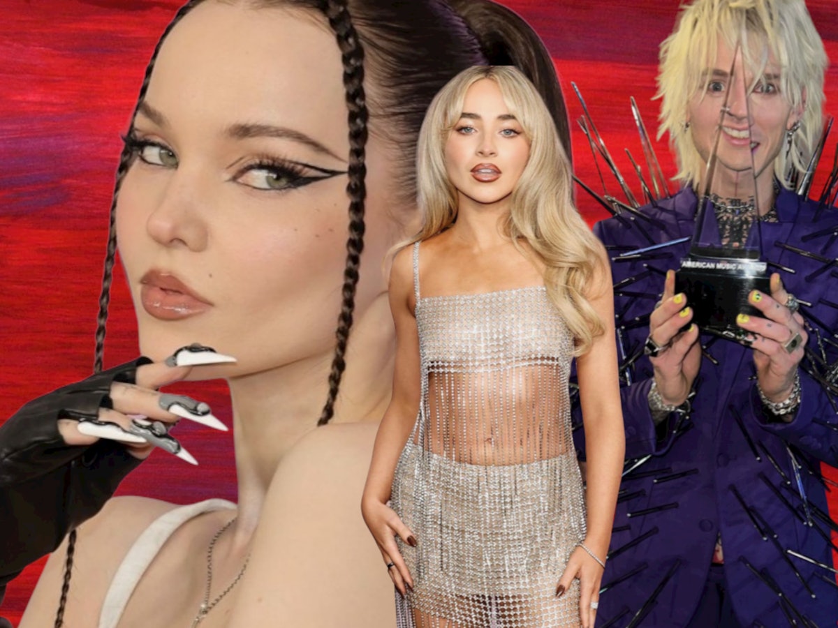 Dove Cameron's Nail Art & More from 2022 AMAs