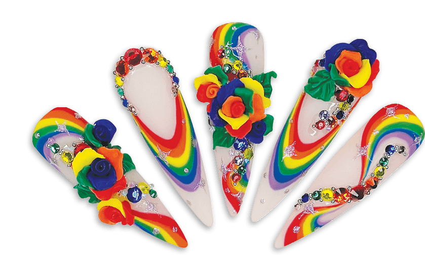 3 Rainbow Nail Tutorials for Pride Month