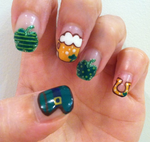 St. Patrick's Day Nail Art Tutorial