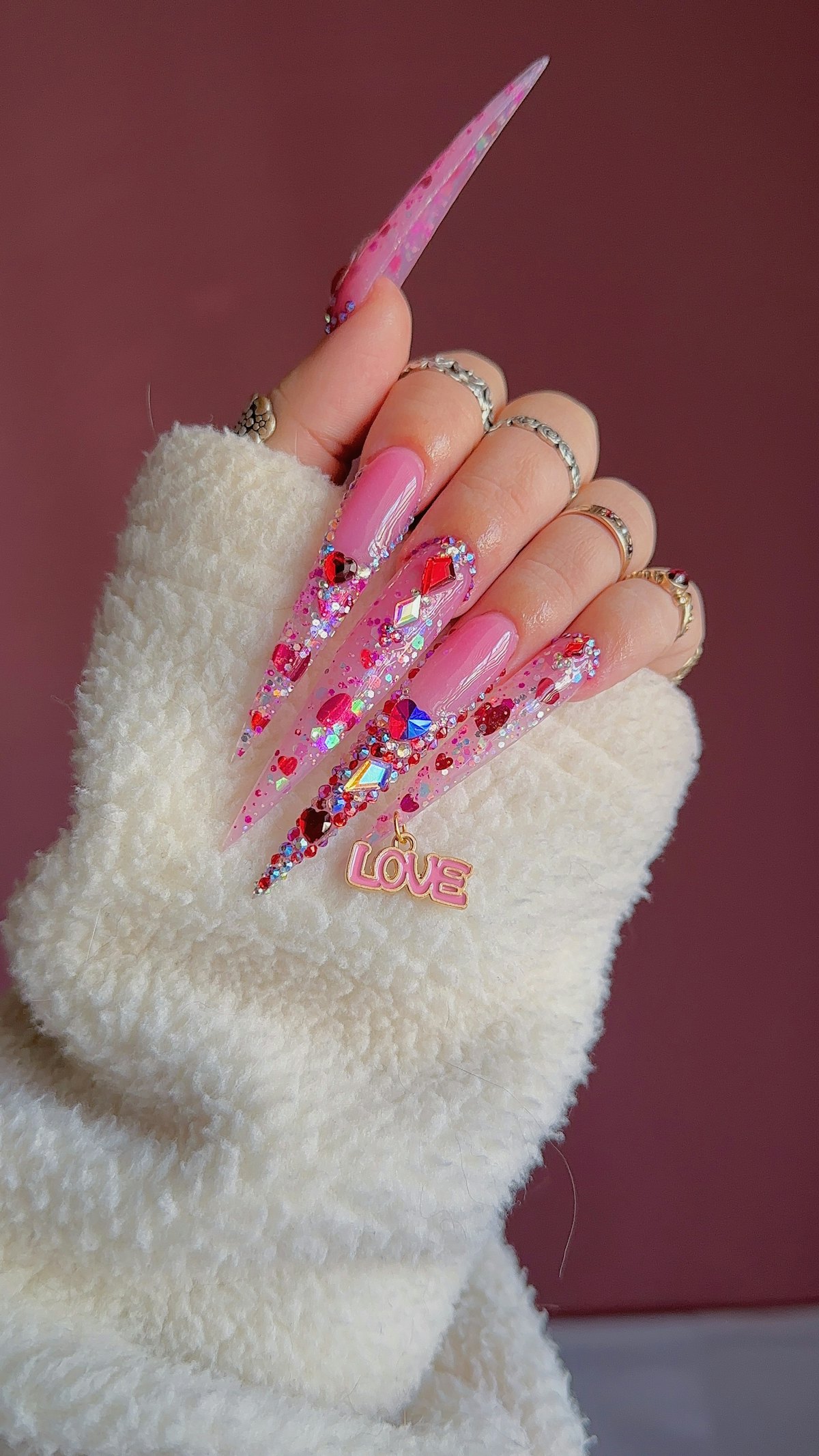 How to Create Stunning 'Stuck in Love' Nail Art
